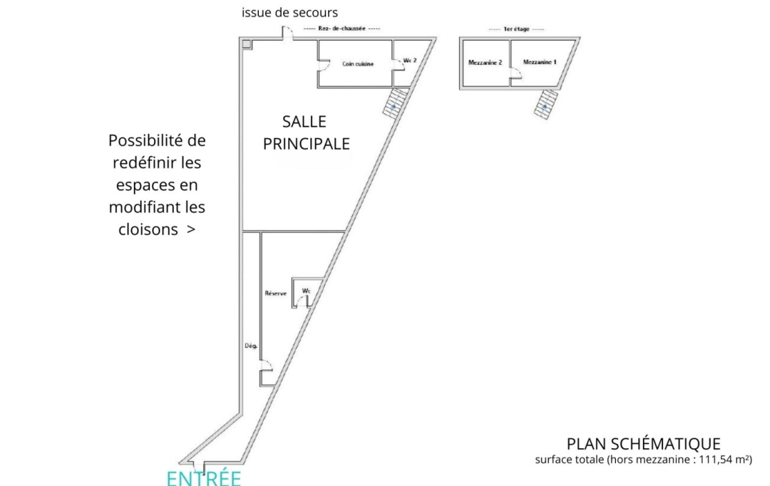 DROME ARDECHE IMMOBILIER : Local / Bureau | BOURG-LES-VALENCE (26500) | 112 m2 | 110 000 € 